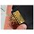 Paddington Vintage Chloé Padlock Leather Key Holder c. 2005 Black Gold - view 8