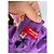 Comme Des Garcons Top a maniche a righe Vintage Comme des Garçons Peggy Moffitt Primi anni 2000 Purple M - vista 12
