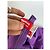 Comme Des Garcons Top a maniche a righe Vintage Comme des Garçons Peggy Moffitt Primi anni 2000 Purple M - vista 13