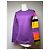Comme Des Garcons Top a maniche a righe Vintage Comme des Garçons Peggy Moffitt Primi anni 2000 Purple M - vista 14