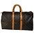 Vintage Louis Vuitton Monogram Canvas Keepall 50 Brown