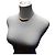 Collana girocollo Vintage Givenchy tono oro c. fine anni 1970s–inizio anni 1980s