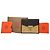 Vintage Loewe Flap Wallet Black Tan c. Late 2000s