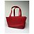 Vintage Givenchy Structured Leather Tote Red Gold - view 14