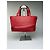 Vintage Givenchy Structured Leather Tote Red Gold - view 6