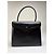 Vintage Givenchy strukturierte Lederhandtasche mit oberem Griff Späte 1970s Black - Ansicht 10