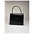Vintage Givenchy strukturierte Lederhandtasche mit oberem Griff Späte 1970s Black - Ansicht 11