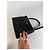 Vintage Givenchy strukturierte Lederhandtasche mit oberem Griff Späte 1970s Black - Ansicht 8