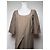 Vintage Marni strukturiertes Baumwoll-Midikleid Braun ca. Mitte der 2000er M - Ansicht 14
