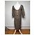 Vintage Marni strukturiertes Baumwoll-Midikleid Braun ca. Mitte der 2000er M - Ansicht 2