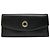 Céline Vintage Celine Smooth Leather Bifold Wallet c. 1998 Black