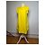 Stella Mc Cartney Vintage Stella McCartney geripptes Baumwoll-Shiftkleid Gelb 2015 S - Ansicht 7