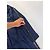 Abito Camicia Vintage Miu Miu Navy Black Collar XL - vista 7