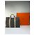 Borsa Tote Vintage Hermès Troca Canvas Fine anni 1990 Grigio Scuro Arancione - vista 2
