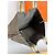 Borsa Tote Vintage Hermès Troca Canvas Fine anni 1990 Grigio Scuro Arancione - vista 3