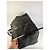 Vintage Versace Weekender Duffle Bag aus Nylon mit Lederbesatz Schwarz - Ansicht 11