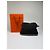 Trim Vintage Hermès Canvas Kosmetiktasche Schwarz Silber - Ansicht 2