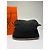 Trim Vintage Hermès Canvas Kosmetiktasche Schwarz Silber - Ansicht 8