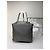 Tote Sac cabas Vintage Prada Nylon Gris Noir - vue 2
