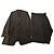 Vintage Givenchy Men's Houndstooth Wool Blazer & Trousers Brown Beige L