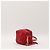 Miu Miu Matelassé Camera Bag aus rotem Leder - Ansicht 2