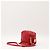 Miu Miu Matelassé Camera Bag aus rotem Leder - Ansicht 4