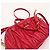 Miu Miu Matelassé Camera Bag aus rotem Leder - Ansicht 8