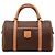 Céline Celine Macadam Boston Bag Brown Monogram Canvas