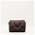 Céline Celine Monogram Canvas Boston Bag Brown - view 4