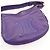 Céline Celine Sac à épaule Triomphe en cuir violet - vue 6