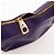 Céline Celine Sac à épaule Triomphe en cuir violet - vue 7
