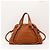 Bolso Chloé Paddington Satchel de cuero marrón - vista 3