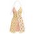 Jacquemus Vestido Mini Floral Amarillo Primavera 2020