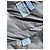 Brunello Cucinelli Black Nylon Down Poncho with Fur Collar - view 2