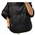 Brunello Cucinelli Black Nylon Down Poncho with Fur Collar - view 5