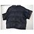 Poncho de plumón de nailon azul Brunello Cucinelli con cuello de piel - vista 4