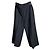 Louis Vuitton hochtaillierte Wollhose schwarz