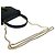 MCM Vintage Mini Handtasche aus schwarzem Leder - Ansicht 6