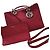 Dior Diorissimo Handtasche aus genarbtem Leder - Rot