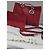 Dior Diorissimo Handtasche aus genarbtem Leder - Rot - Ansicht 2