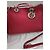 Dior Diorissimo Handtasche aus genarbtem Leder - Rot - Ansicht 4