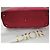 Dior Diorissimo Handtasche aus genarbtem Leder - Rot - Ansicht 7