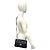 Borsa a tracolla con catena in pelle Chanel Chocolate Bar - vista 2