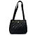 CHANEL Matelassé Coco Mark Black Semi-Schultertasche