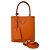 Saffiano Prada Panier Triangle Logo Plate Shoulder Bag