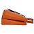 Saffiano Prada Panier Triangle Logo Plate Shoulder Bag - view 6