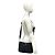 Prada Black Saffiano Leather Shoulder Bag Pouch - view 2