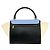 Céline Celine Trapeze Medium Handtasche aus tricolor Leder - Ansicht 3