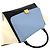 Céline Celine Trapeze Medium Handtasche aus tricolor Leder - Ansicht 4