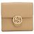 Gucci Bi-Fold Wallet in Beige